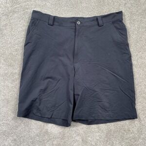 Under Armour Performance Athletic 9" Inseam Golf Shorts Men's Size 36 Black